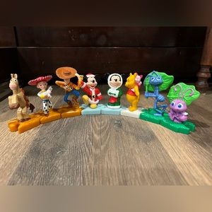 Disney McDonald’s puzzle piece figures